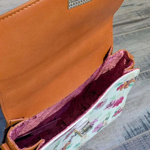 Disney Princess Floral Crossbody Loungefly - Picture 4 of 7